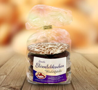 Elisenlebkuchen mit Winterfrüchten
