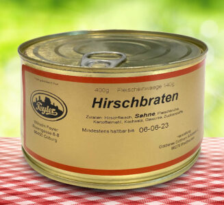 Hirschbraten