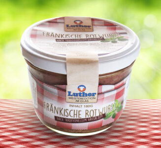 Fränkische Rotwurst 180g Glas