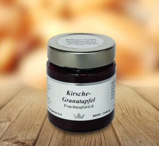 Fruchtaufstrich Kirsche Granatapfel