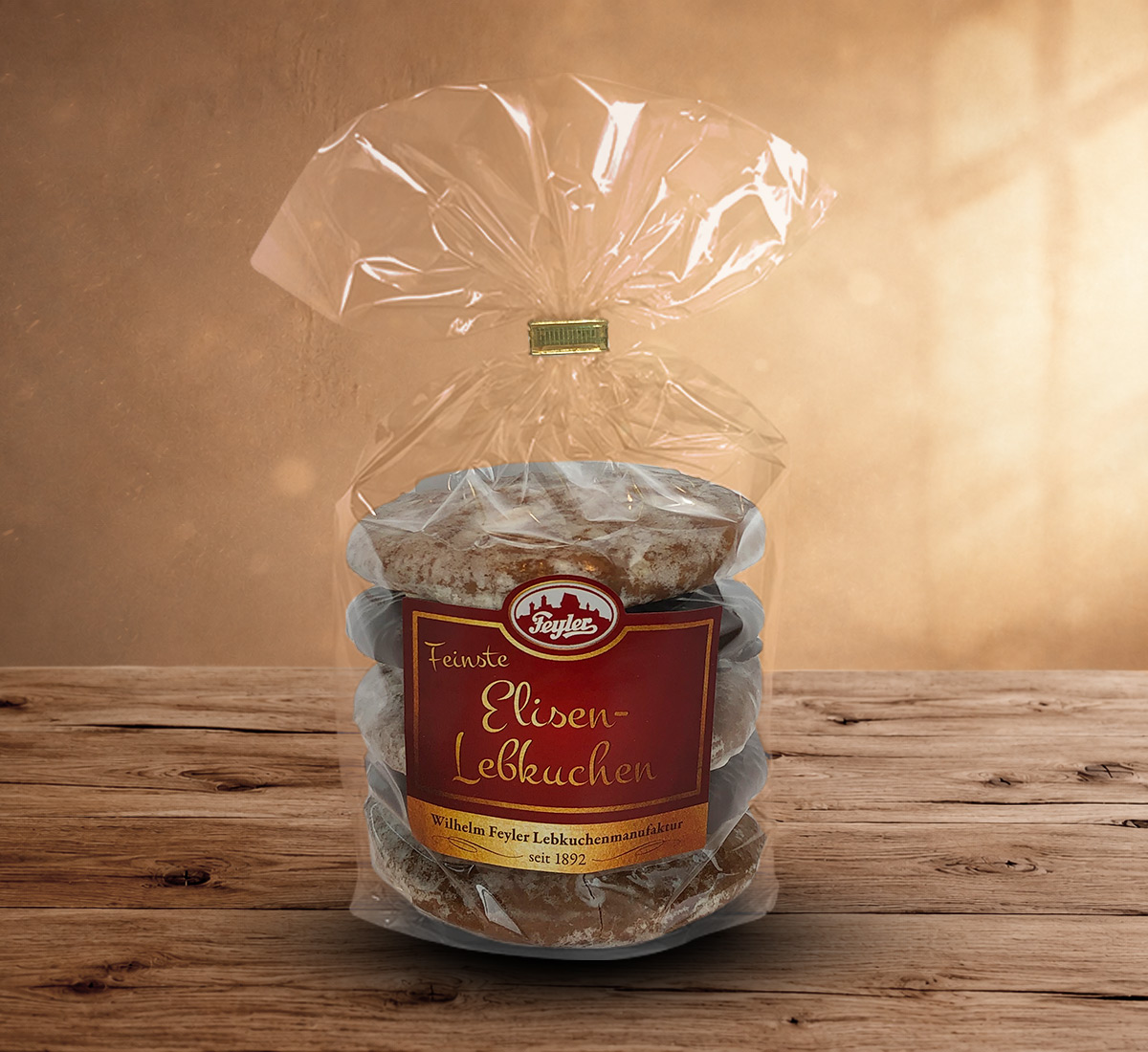 Elisenlebkuchen Rüschenpackung, sort., 300 g