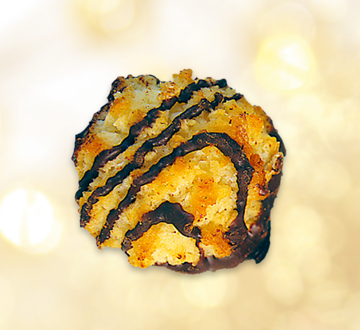 Kokostaler mit Zartbitterschokolade 250g